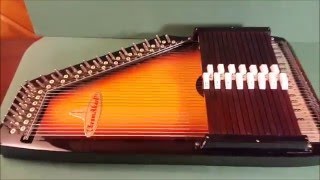 Sekova Chromaharp 15 Chord Autoharp Zither made in Japan [upl. by Corinna]