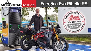 Energica Eva Ribelle RS  LeserBikeVideo von Frank mit Probefahrt [upl. by Pinette]