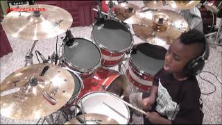 Blink 182  Hearts All Gone 7 Year Old Drummer Jonah Rocks [upl. by Nniuq]