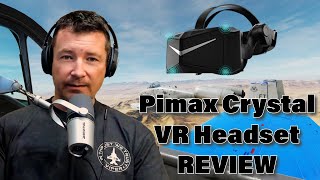 PIMAX Crystal VR Headset  Initial Review [upl. by Katushka]