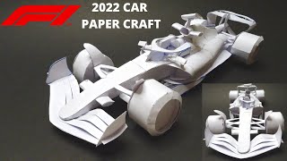 Making 2022 F1 Car from paper [upl. by Pedroza]