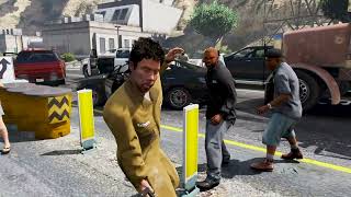 GTA FUNNY NPC FIGHTS Vol60 [upl. by Ybab228]