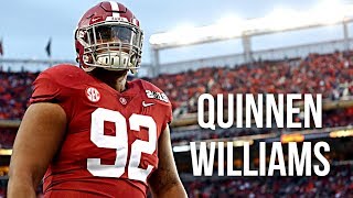 Quinnen Williams  quotThe BEST Defensive Linemanquot  Alabama Career Highlights  2017 2019 [upl. by Nosmas]