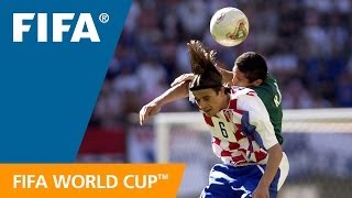 Croatia 01 Mexico  2002 World Cup  Match Highlights [upl. by Nrubliw]