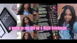 Weekly Vlog as a NCCU freshman  chaotic [upl. by Erinn]