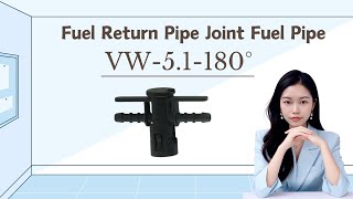 VW51180°Fuel Return Pipe Joint Fuel Pipe  China Made New [upl. by Broida]