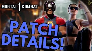 Peacemaker Janet Cage and PATCH Details From Kombat Kast [upl. by Ahsimek]