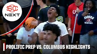 Prolific Prep CA vs Columbus FL  ESPN HSBB Showcase  Full Game Highlights [upl. by Aruol700]