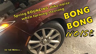 Car makes noise when turning the steering wheel Lincoln MKZ make noise when turning [upl. by Jo148]