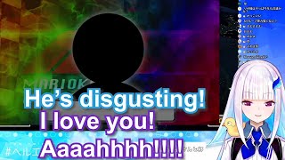 【Eng Subs】【Rev】Lize Helesta cringes at Kenmochi Touyas live commentary【Nijisanji】 [upl. by Yatnohs]