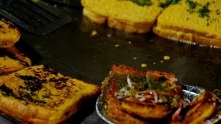 Pappu Fried Sandwich Stall at Pahargunj Delhi  Original Recipe [upl. by Leblanc]