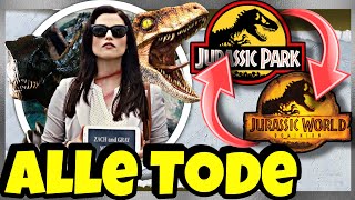 ALLE Tode aus Jurassic Park und Jurassic World  All Death  ranking DE [upl. by Ellingston]