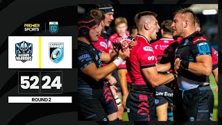 Glasgow Warriors vs Cardiff Rugby  Highlights from URC [upl. by Hoy]