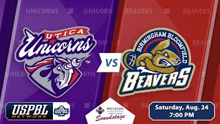 Utica Unicorns vs Birmingham Bloomfield Beavers [upl. by Pelpel926]