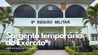 Sargento temporário do Exército [upl. by Treb304]