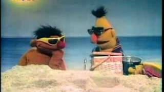 Classic Sesame Street  Ernie and Bert at the beach again [upl. by Loresz]