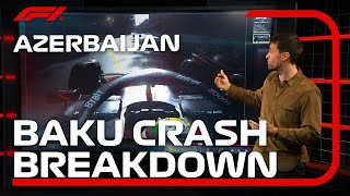 Sainz amp Perez Clash In Baku  Jolyon Palmers Breakdown [upl. by Barron500]