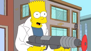 Bart Cazador de Aliens LOS SIMPSON CAPITULOS COMPLETOS [upl. by Dronski]