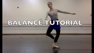 Balancé Tutorial [upl. by Elehcim]