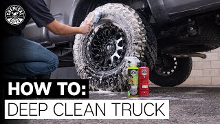 How To Deep Clean Truck  Chemical Guys [upl. by Ybanrab766]