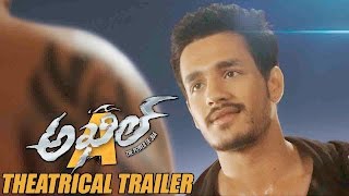 Akhil Movie Theatrical Trailer  Akhil V V Vinayak Sayesha Saigal [upl. by Chaffee950]