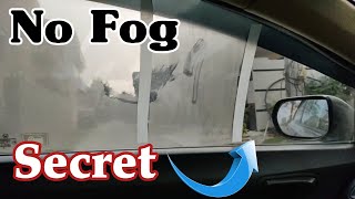 fog on windscreen solution  how to defog your car  window se fog kesy remove Karen [upl. by Mayworm]