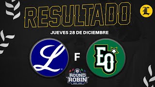 Resumen Tigres del Licey vs Estrellas orientales  28 dic 2023  Round Robin Lidom [upl. by Liatris]