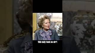 Margaret Thatcher v Journalist MargaretThatcher [upl. by Vitus585]