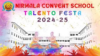 NIRMALA CONVENT SCHOOL IITALENTO FESTA 202425 II [upl. by Ellenuahs602]