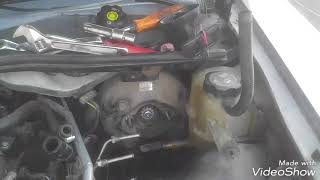 Como cambiar el booster de frenos brake booster  a un cadillac cts [upl. by Ybanrab]