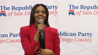 Candace Owens speaks to crowd of over 2000 at San Diego County Republican event [upl. by Akemeuwkuhc]