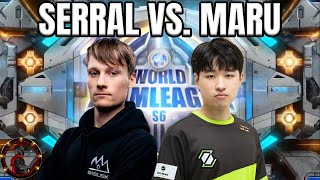 Maru vs Serral Incredible bo2 ZvT in the World Team League [upl. by Attenra23]