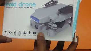 6 axis gyro drone  mini droneAerobat Pocket Drone fold drone Unboxing amp Fly Review [upl. by Cochard]