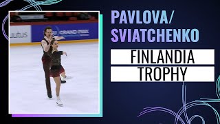 Maria Pavlova  Alexei Sviatchenko HUN  Pairs Free Skating  Finlandia Trophy 2024  gpfigure [upl. by Sixele12]