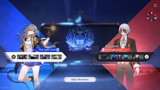 Easy Win VS GIOVANNI Aetherium Wars Exhibition Match  Honkai Star Rail 14 [upl. by Yrreiht]