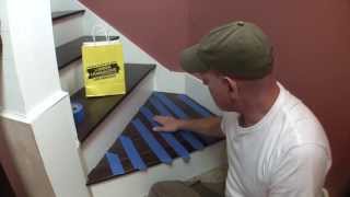 Stair Landing With Hardwood Flooring  Hinky Series Pt 1 [upl. by Je]