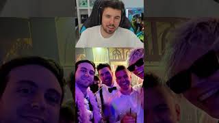 VEGETTA FUE EL PADRINO DE BODAS DE WILLY Y CRIS Shorts [upl. by Adnahcir753]