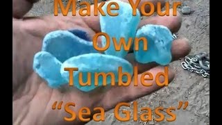 How to make your own sea glass [upl. by Garihc]