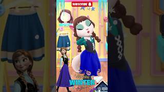 Frozen Makeover My talking angela 2 shors cartoon disney makeover angela2 catnap cosplay [upl. by Linell]