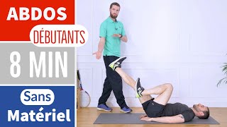 ABDOS DEBUTANT  Abdominaux et Obliques  Difficulté 35 [upl. by Sadira]