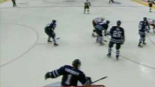 Brian McGrattan vs Wade Belak Oct 24 2006 [upl. by Hulbig]