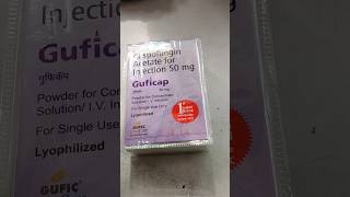 Guficap 50 mg injectionCaspofungin Acetate for injection 50 mg [upl. by Haila717]