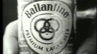 3 Ballantine Beer Commercials Mel Allen 1971 BampW [upl. by Primrosa]