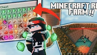 RAID FARM MINECRAFT BEDROCK EDITION MCPE 120 SIMPLE [upl. by Musa]