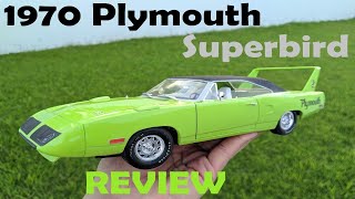 1970 Plymouth Superbird diecast review 118 scale by Ertl [upl. by Sandi]