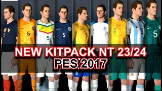 PES 2017  Kits Pack National Team Updates 20232024 [upl. by Eveivenej]