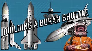 Building and flying a Buran Space Shuttle Kerbal Space Program [upl. by Wilbur142]