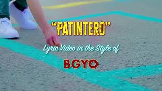 Patintero  Lyric Video [upl. by Micheal254]