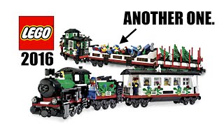 New LEGO Holiday Train set coming in 2016 [upl. by Nohcim]