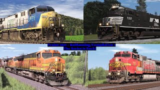 Trainz 2022  RailfanningCompilation 1 [upl. by Ikiv]